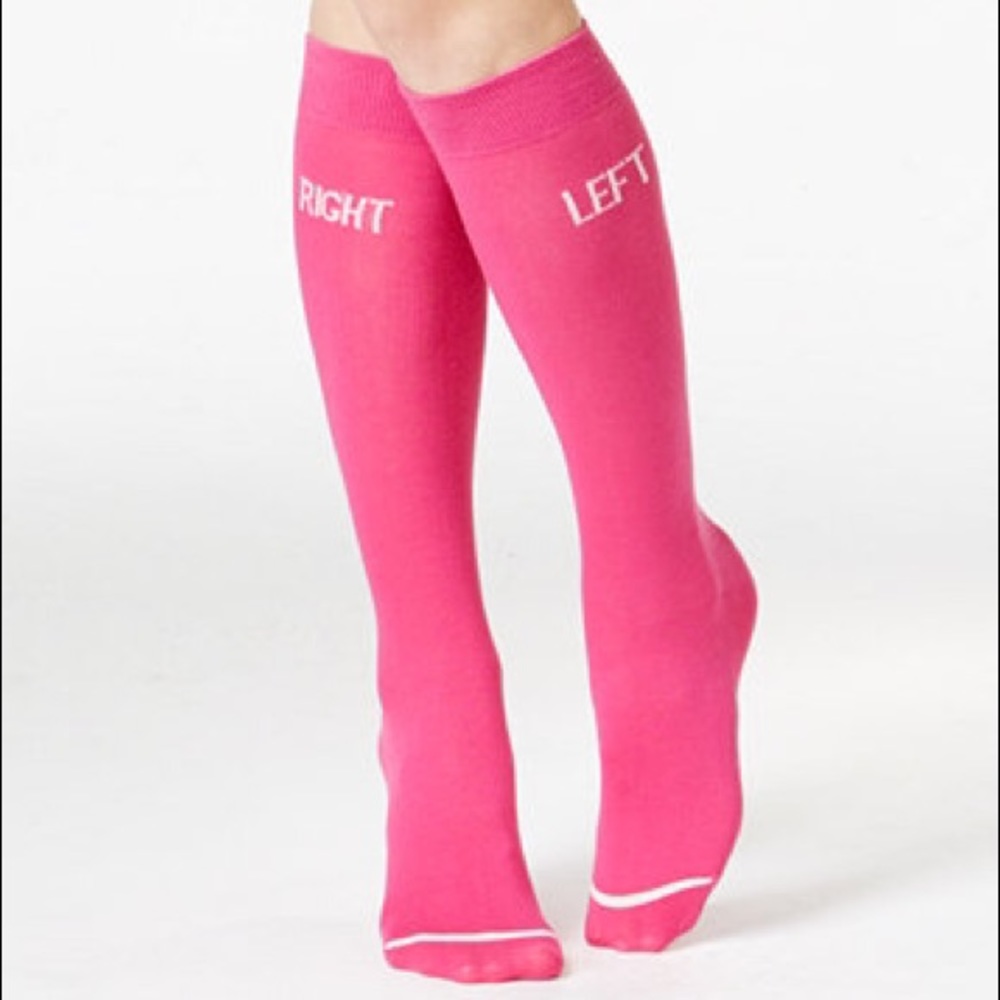 kate spade ♠️ pretty pink knee high socks - Picture 2 of 7