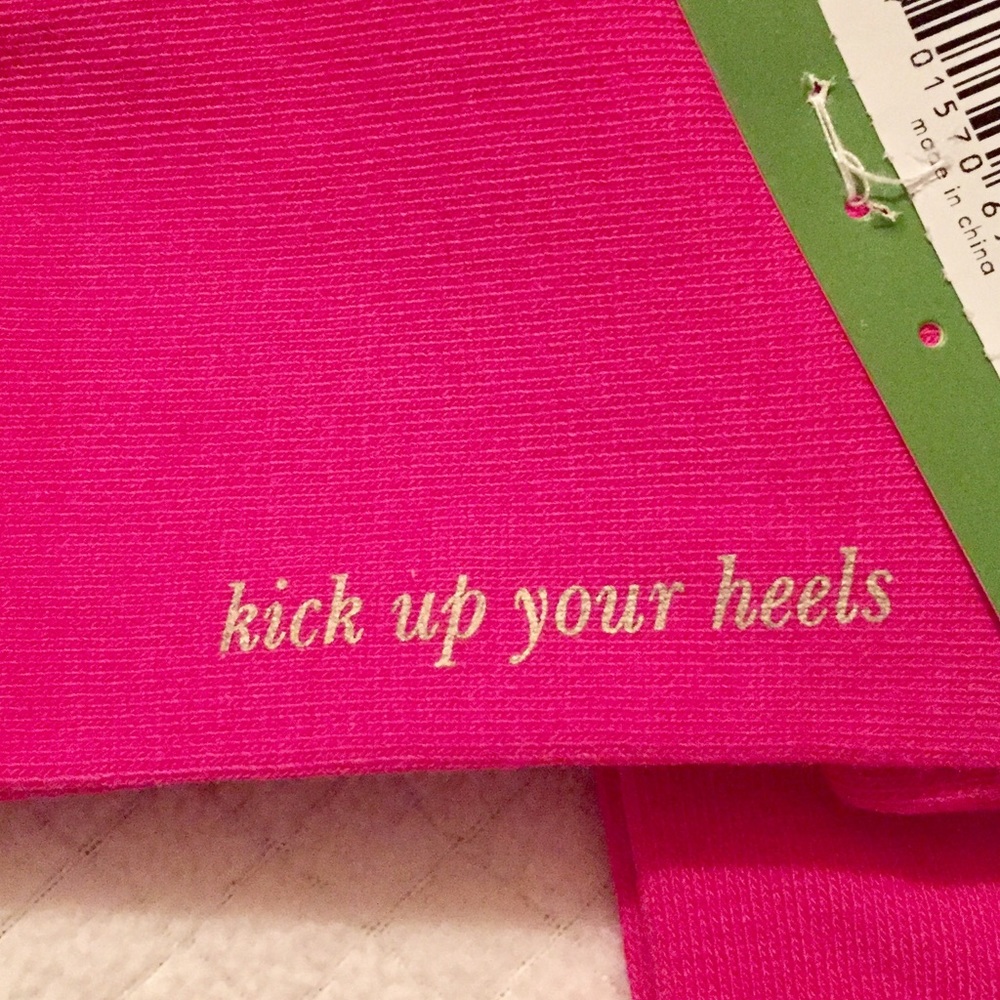 kate spade ♠️ pretty pink knee high socks - Picture 5 of 7