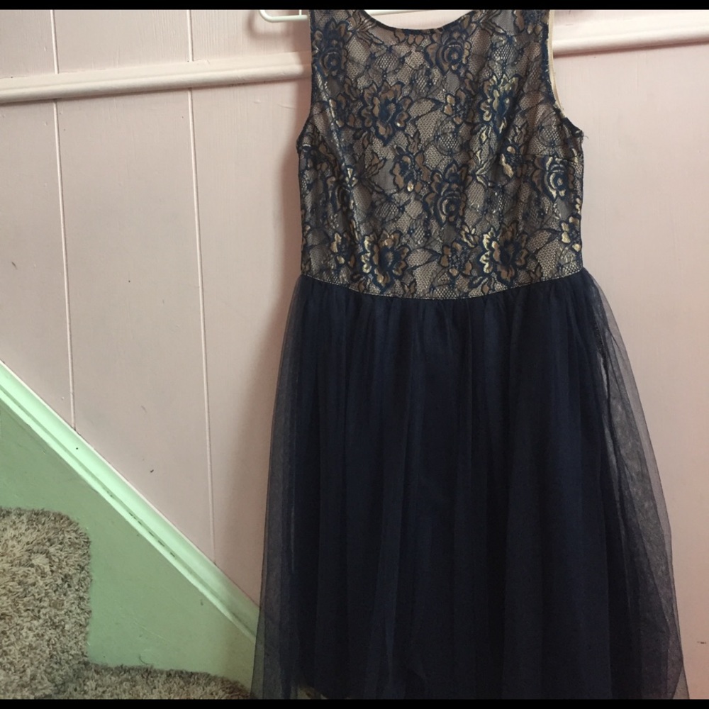 Dark Blue Dress