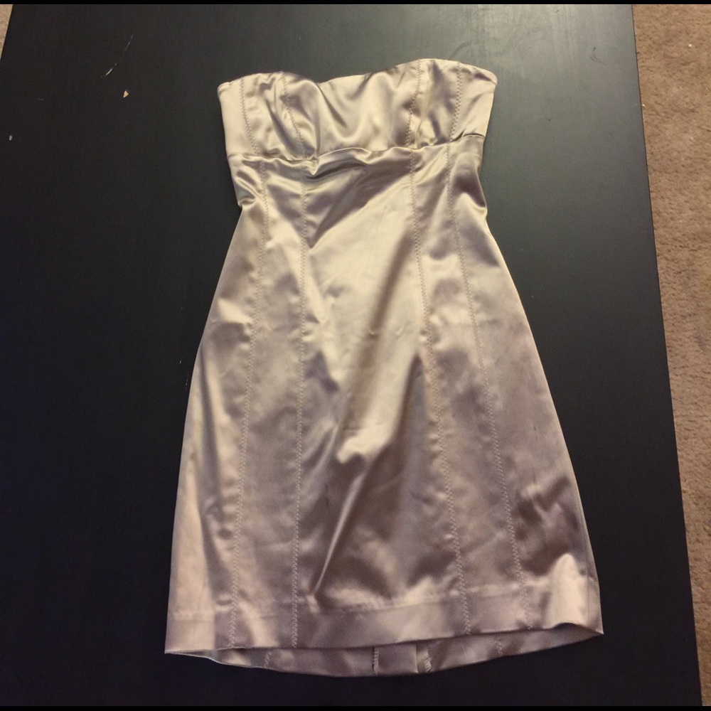 Sexy strapless dress