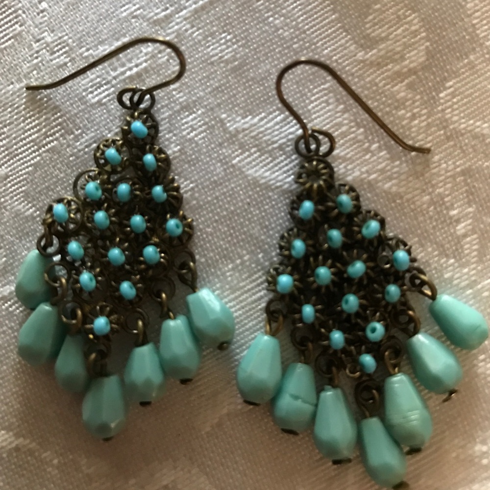 Vintage Turquoise Color earrings