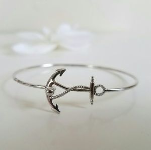 Giani Bernini Anchor Hook Bangle Bracelet