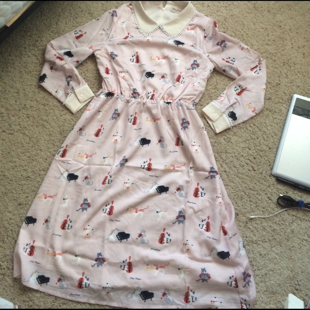 Miss Patina Aristocat Dress Pink