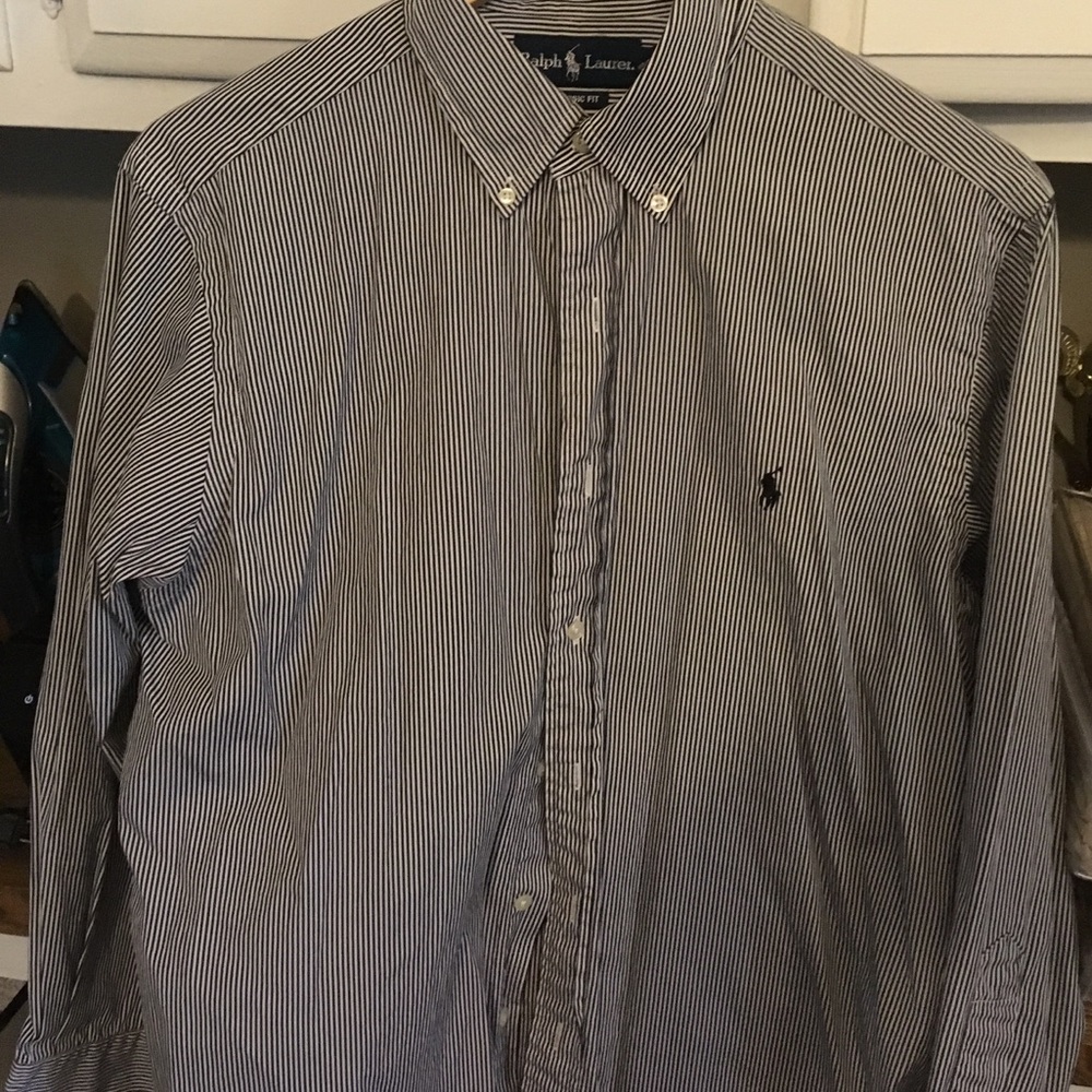 Polo dress button-down shirt
