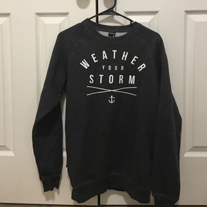 Flag Nor Fail Weather Your Storm Sweater