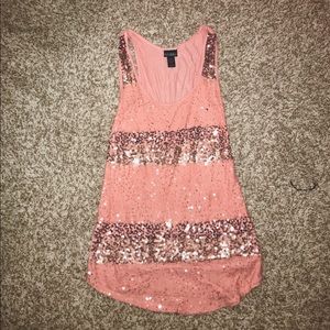 Pink L Buckle tank