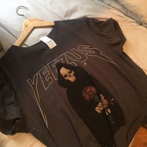 Yeezus crop tee