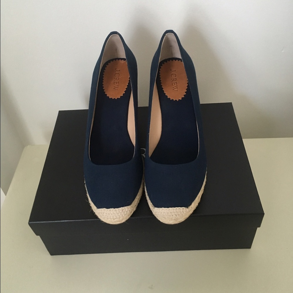 J.Crew Espadrille wedges