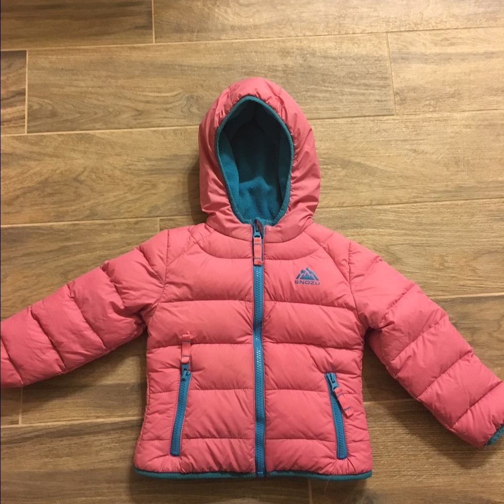 Snozu coat size 4 toddler