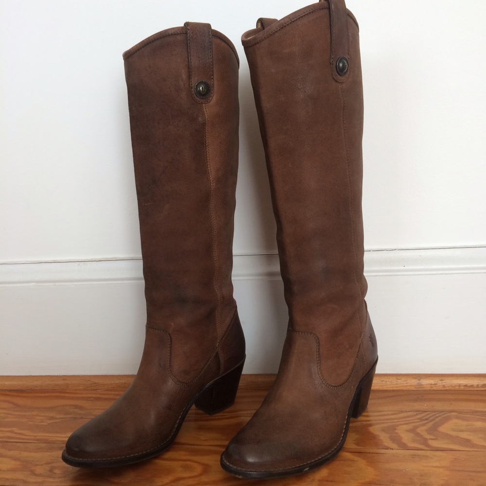 Fyre Jackie Button Suede Boot