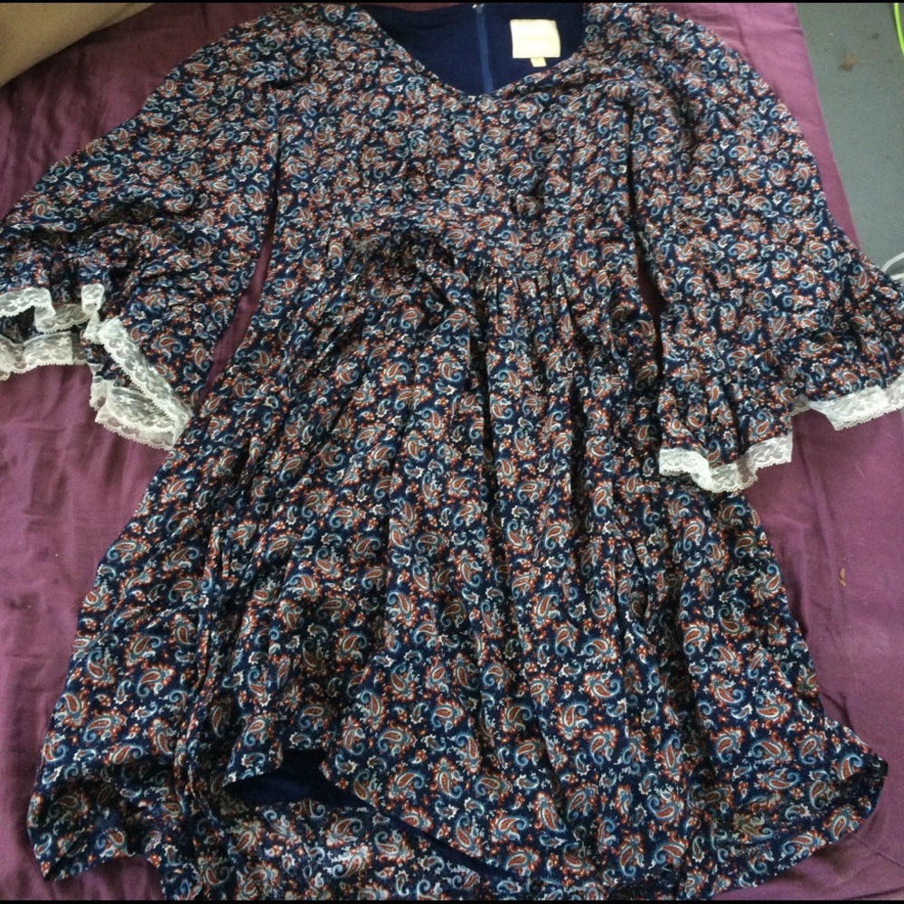 Mod cloth size medium hippie dress