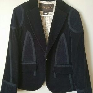Louis Vuitton Black Blazer S