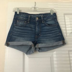 AE SuperStretch High Rise Shorts