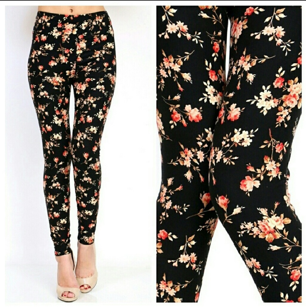 Spring 17 Floral leggings
