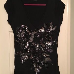 Beautiful Express sequin shirt size L