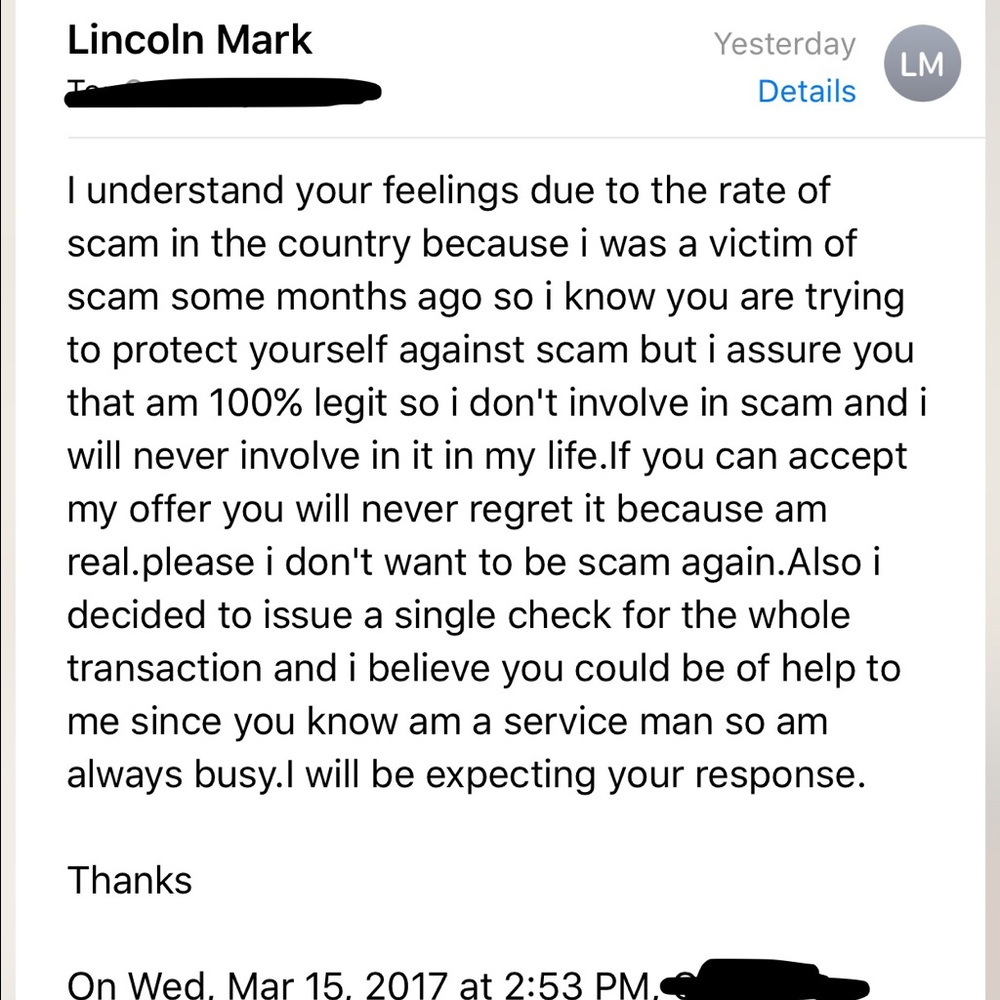 I smell Scam!🤔😡😕 - Picture 5 of 5