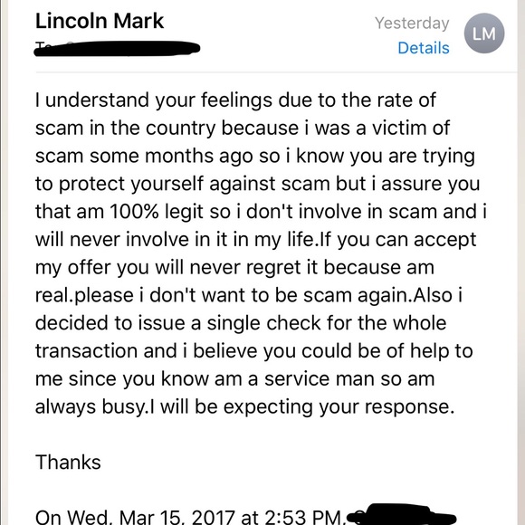 I smell Scam!🤔😡😕 - Picture 5 of 5