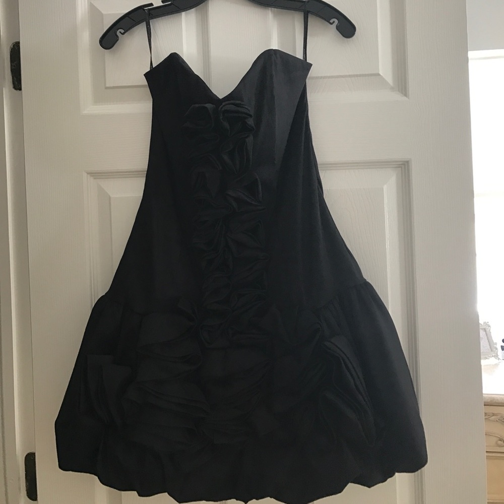 Jessica McClintock dress.