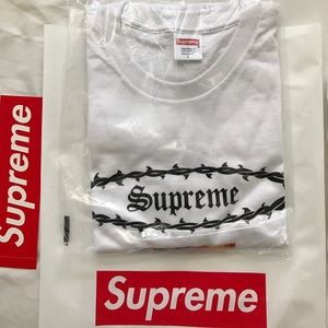 Supreme Eternal T-Shirt in White Size Large.