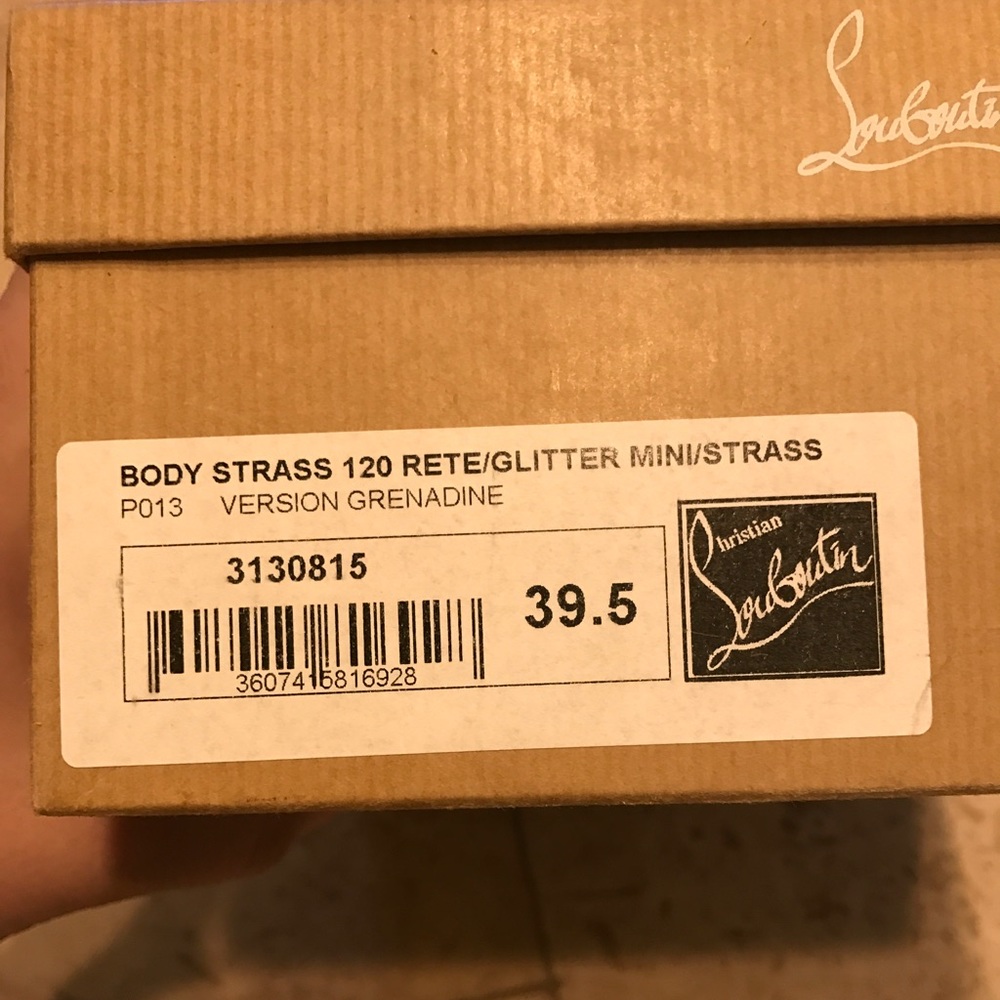 Body Strass 120 Glitter/ Version Grenadine 39.5 - Picture 7 of 8