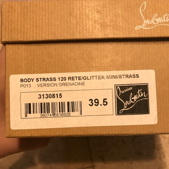 Body Strass 120 Glitter/ Version Grenadine 39.5 - Picture 7 of 8