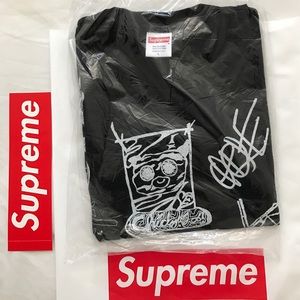 Supreme Dream Tee Shirt Black Large 100% Authentic