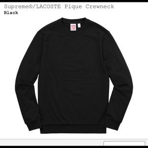 Supreme/Lacoste Crewneck
