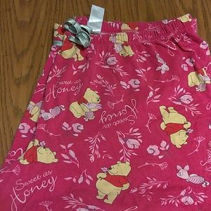 Disney's winnie the pooh and piglet pajama Capris