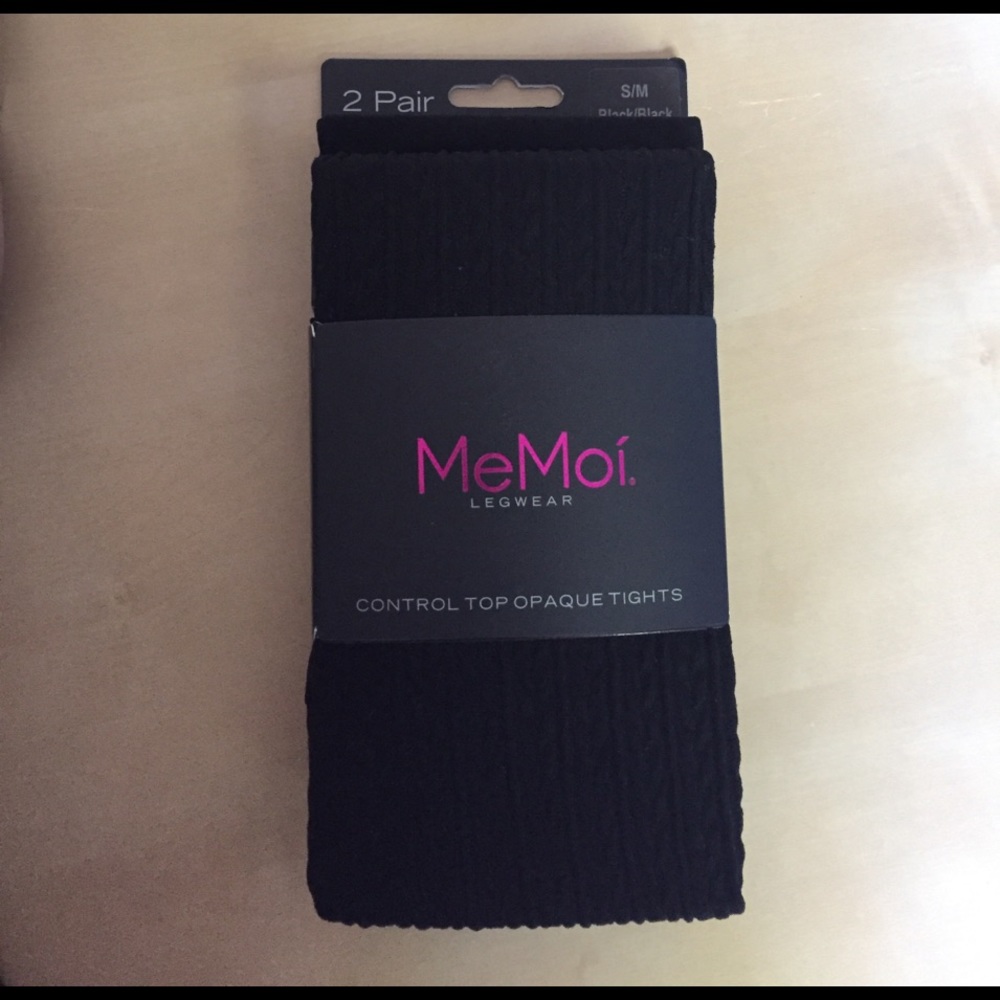 MeMoi Legwear Control top opaque tights