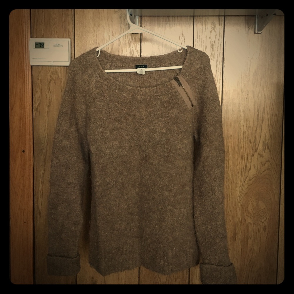 Wool/alpaca J Crew Sweater