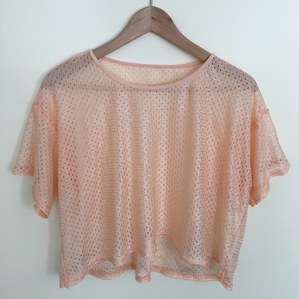 Mesh Crop Top