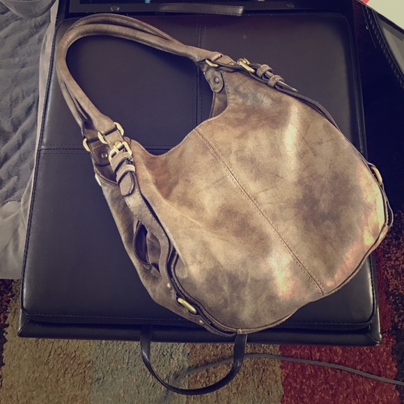 Merona Handbags - Merona faux leather distressed handbag