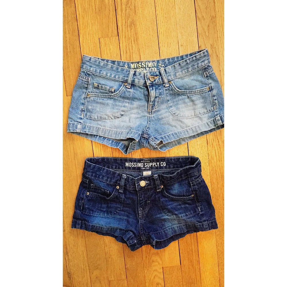 Jean Shorts (Sold as Pair)