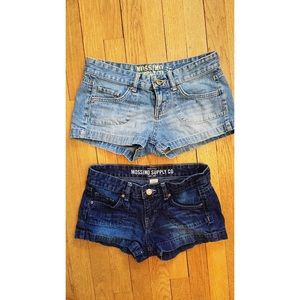 Jean Shorts (Sold as Pair)