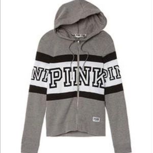 VS Pink campus pant & hoodie. Both size XS