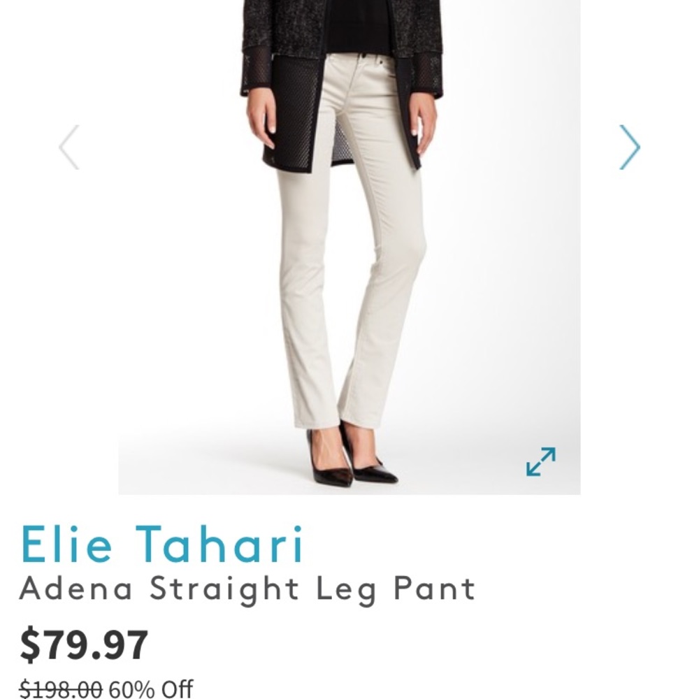 Elie Tahari skinny jeans