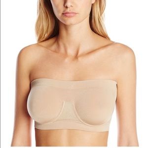 Bundle of 2 Seamless underwire bandeau bra XS