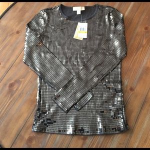 Michael Kors Sequined Shirt- BRAND NEW