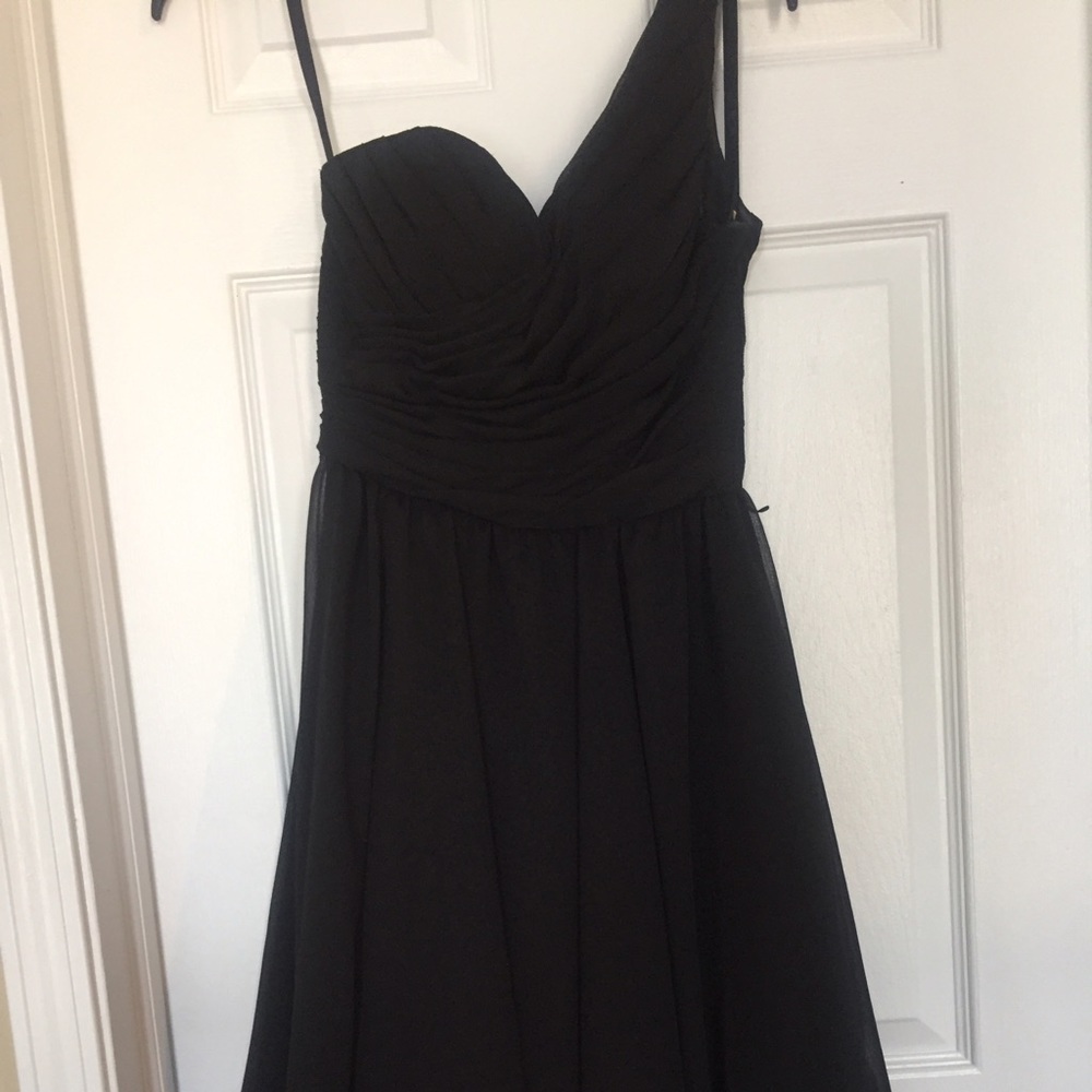 Black Bridesmaid Dress