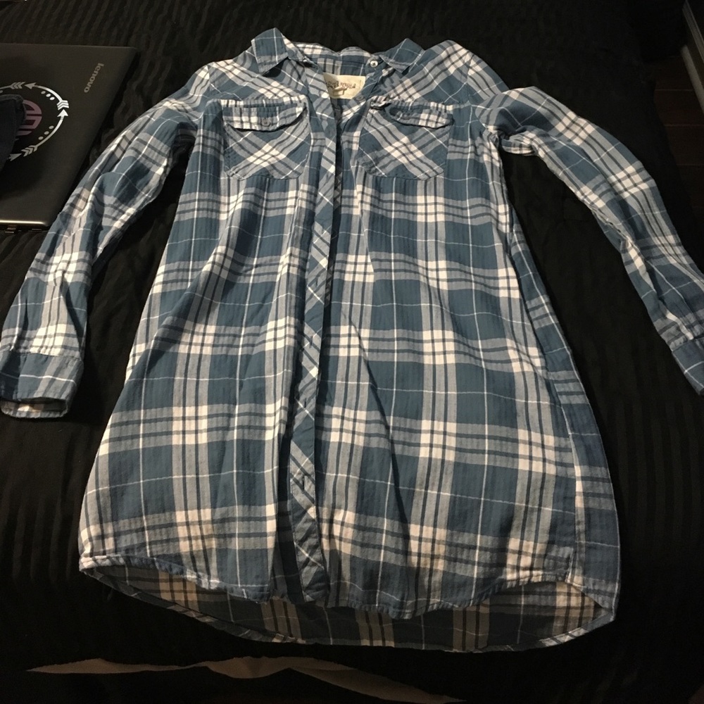 Flannel dress