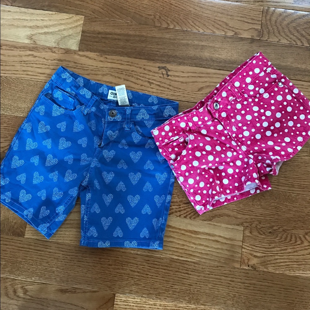 Shorts pink&Blue jeans