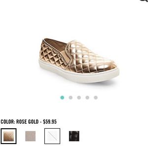 Steve Madden ROSE GOLD Ecentrcq Sneakers