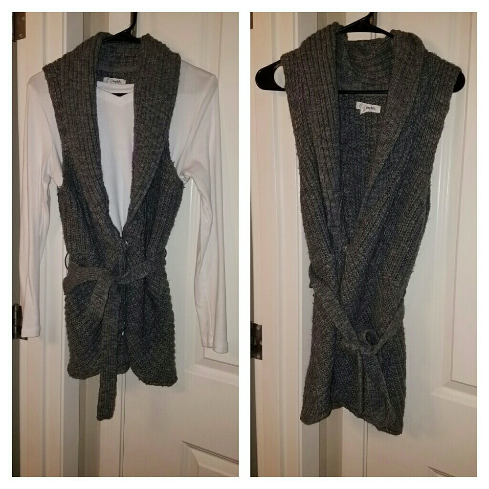 Gray Vest