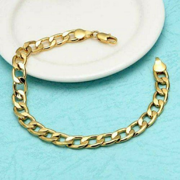Other - 18K Gold Filled Men's Bracelet