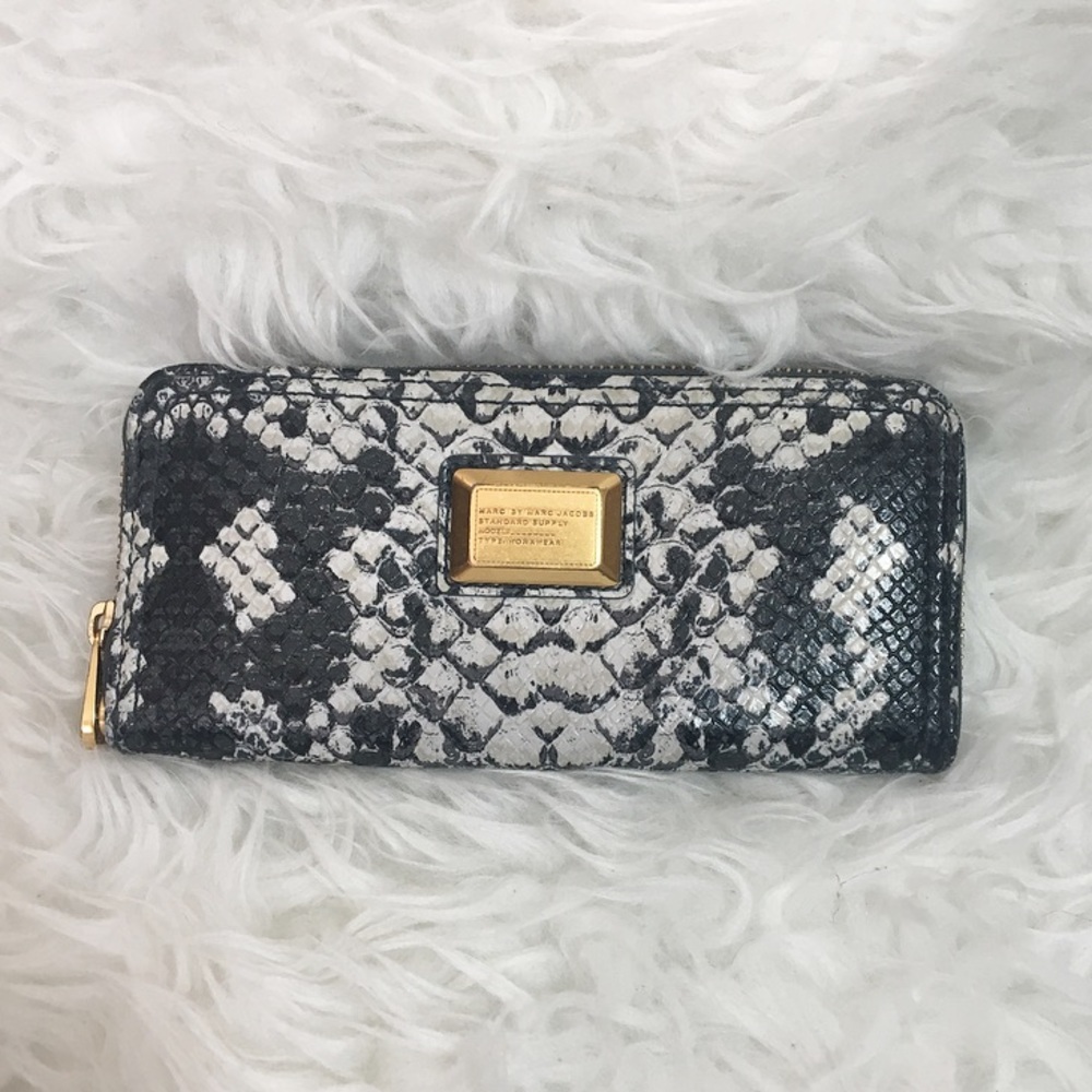 Marc by Marc Jacobs Snake Embossed Wallet