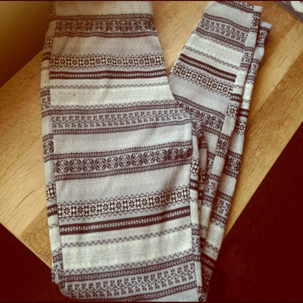Printed leggings