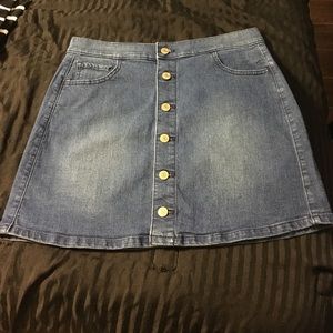 Jean skirt