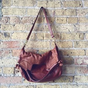 Foley + Corinna mid city tote cognac