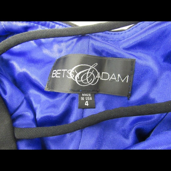 Prom dress, Betsy & Adam, size 4.  New, no tags. - Picture 3 of 3