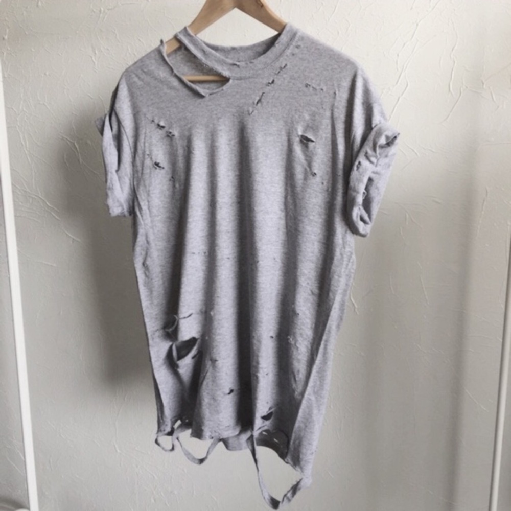 Distressed T-shirt
